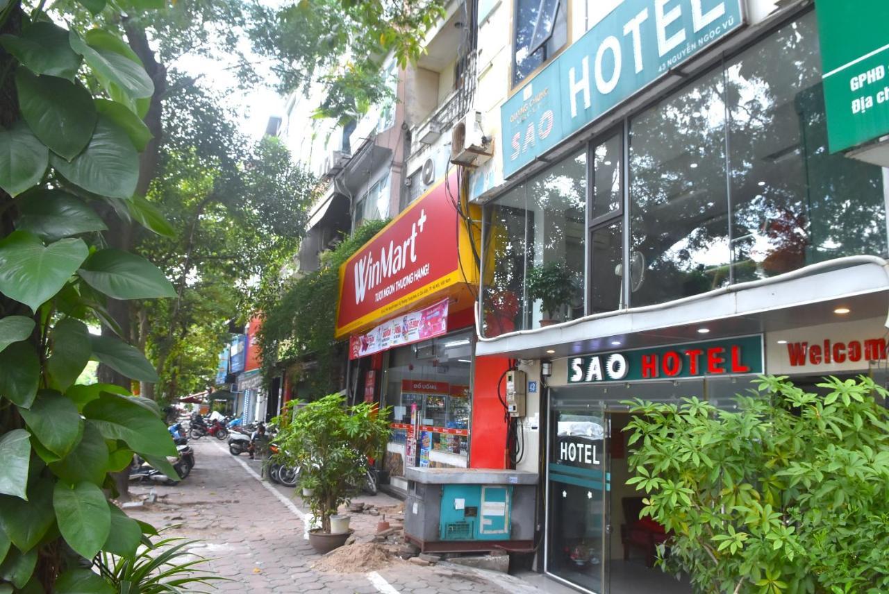 Sao Hotel Nguyen Ngoc Vu Hanoi Eksteriør bilde